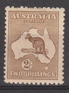 AUSTRALIA 1915 KANGAROO 2/- 3RD WMK 