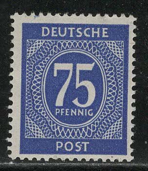 Germany AM Post Scott # 553, mint hr