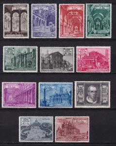 1949 - VATICAN - Basilicas - Scott #122-131 E11-E12 - MNH**