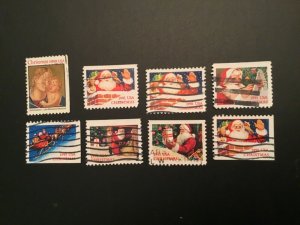 ICOLLECTZONE US 2578-85 Christmas Set VF used 