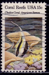 United States, 1980, Coral Reefs, - American Samoa, 15c, #1829, used**