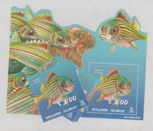 Pitcairn Islands Scott #583-586a Stamps - Mint NH Souvenir Sheet