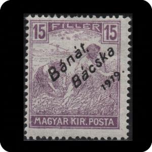 HUNGARY - BANAT - Scott # 10N6 - MHR