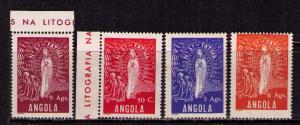 ANGOLA Sc# 315 - 318 MNH F Set4 Lady of Fatima