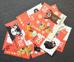 Japan Sc # 4236a-j, Used