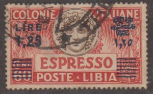 Libya Scott #E11a Stamp - Used Single