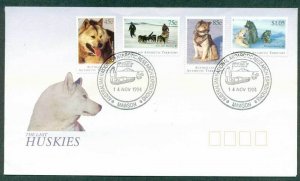 AAT 1994 Huskies, Mawson FDC Lot28097