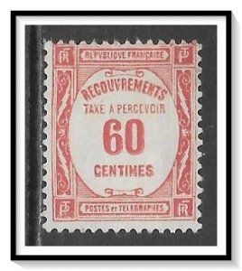 France #J61 Postage Due NG