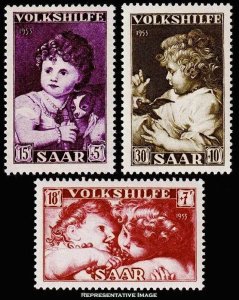 Saar Scott B96-B98 Mint never hinged.