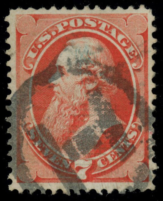 USA Scott# 138A, USED, I Grill, NYFM Cancel, PSE Cert, SCV $800 (56194)