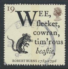 Great Britain SG 1901  Used  - Robert Burns