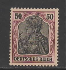 Germany Sc # 88 mint hinged wm 125 (RRS)