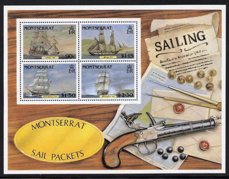 Montserrat 621a MNH Sailing Ships