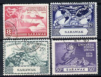 Sarawak 1949 KG6 75th Anniversary of Universal Postal Uni...