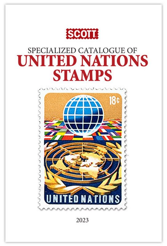 Scott SPECIALIZED Catalog 2023 UNITED NATIONS STAMPS & COVERS - Reference Book 