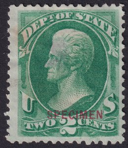 #O58S Mint NG, VF (CV $90 - ID49268) - Joseph Luft