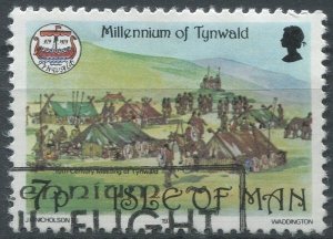 Isle of Man Sc#149 Used, 7p multi, Millenium of Tynwald (979-1979) (1979)