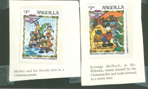 Anguilla #554-555 Mint (NH) Multiple (Disney)