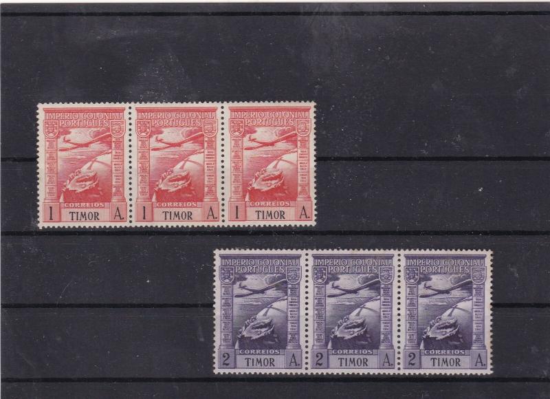 portuguese timor 1938 mnh air stamps   Ref 9346