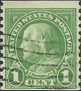 470 8c Franklin, Used [15] **ANY 5=**  United States, General Issue Stamp  / HipStamp