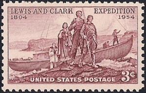 1063 3 cent Lewis & Clark Expedition mint OG NH VF