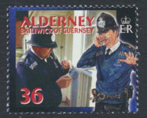 Alderney  SG A219  SC# 217 Police Mint Never Hinged see scan 