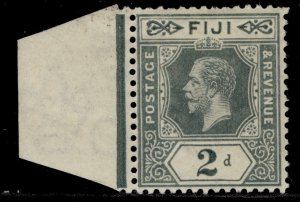 FIJI GV SG128, 2d greyish slate, LH MINT.