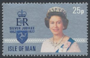 Isle of Man  SG 96  SC# 98 MNH  Silver Jubilee  see details & scans