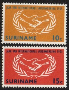 Suriname Sc #317-318 MNH