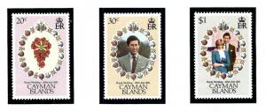 Cayman Is 471 73 MNH 1981 Prince Charles Wedding