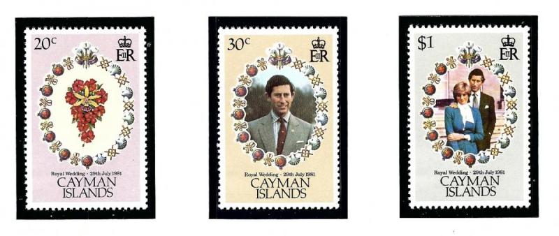 Cayman Is 471 73 MNH 1981 Prince Charles Wedding