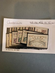 Stamps Guadeloupe Scott #168-86 nh