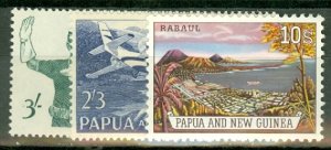 IW: Papua New Guinea 148-163 mint most NH CV $47.50; scan shows only a few
