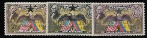 ECUADOR C139-141 MINT HING