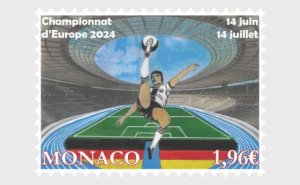 Monaco - Postfris/MNH - European Championship Football 2024