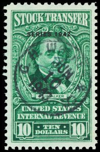 U.S. REV. DATED GREENS RD132  Used (ID # 118045)