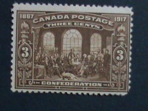 CANADA-1917-SC135 - THE FATHERS OF CONFEDERATION-OVER 110 YEARS OLD MNH -VF