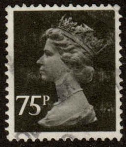 Great Britain  #MH162, perf 15 x 14,  Used,  CV $1.50