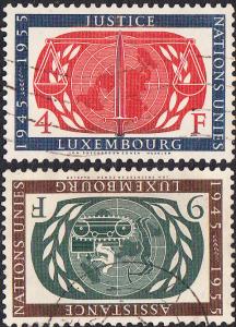 Luxembourg #306-309 Used
