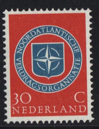 Netherlands 1959 MNH  NATO  30ct   #