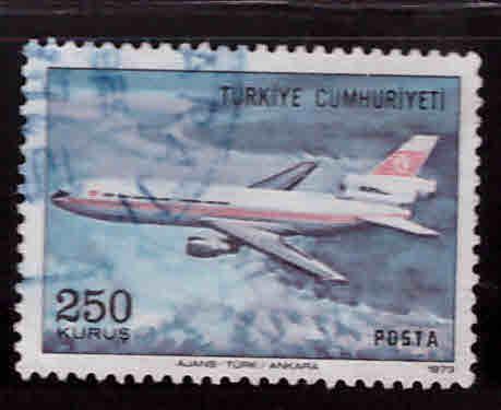 TURKEY Scott C56 Used 1973 Airmail stamp