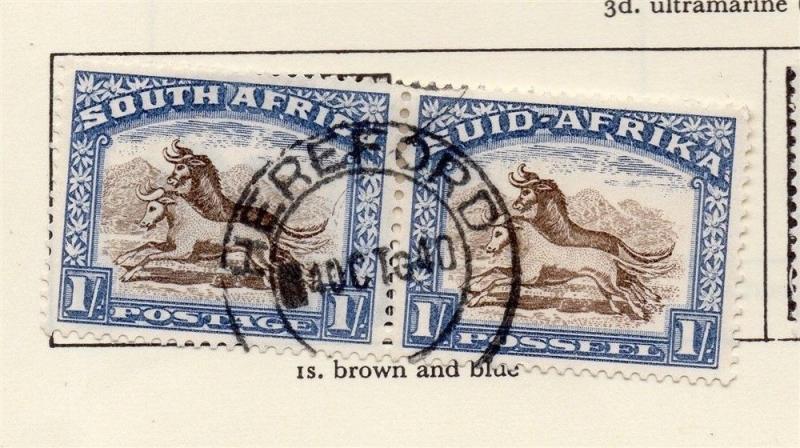 South Africa 1936-54 Early Issue Fine Used 1S. 216720