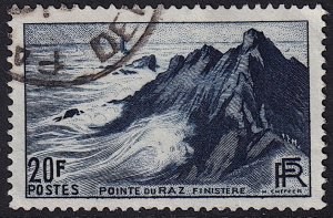 France - 1946 - Scott #571 - used - Pointe du Raz Finistère