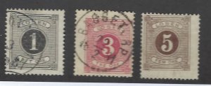 Sweden SC J1-J3 Used F-VF SCV$115.00...Worth a Close look!!