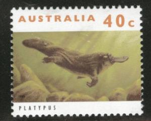 AUSTRALIA Scott 1273 MNH** 1992 Platypus CV $0.60