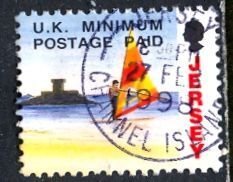 G. B. Jersey; 1993: Sc. # 619:  Used Single Stamp