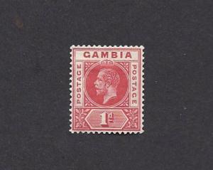 Gambia #88 Mint XF centering