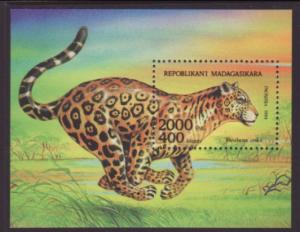 Madagascar 1189 Leopard Souvenir Sheet MNH