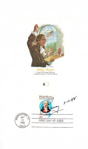 Signed 2x Paul Harvey Radio Books Fleetwood Proofcard 1st Day #C98 #2224 #2355