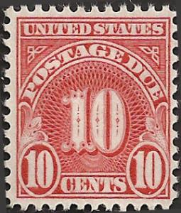 # J84a MINT NEVER HINGED